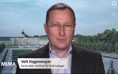 Professor Veit Hagenmeyer, Leiter des IAI, zu Gast im ARD-Mittagsmagazin